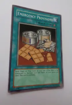 Emergency Provisions LOD-033 (Common, Unlimited, Moderately Played / MP) Yugioh - Image 1
