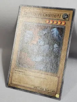 YuGiOh TCG Steel Ogre Grotto #1 LOB-112 Common 1st Edition LP - Image 2