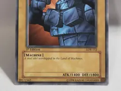 YuGiOh TCG Steel Ogre Grotto #1 LOB-112 Common 1st Edition LP - Image 4