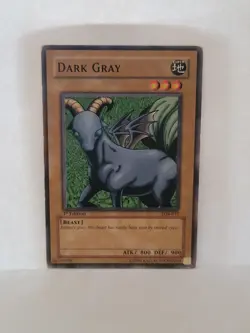 YUGIOH DARK GRAY LOB 1st EDITION COMMON LIGHT PLAYED - Image 1