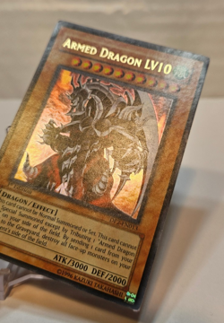 Armed Dragon LV10 DP2-EN013 Ultra Rare 1st Edition Yugioh 912 - Image 3