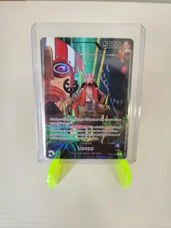 Usopp Royal Blood Foil Alt Art OP10-042 Leader One Piece Card Near Mint NM - Image 1