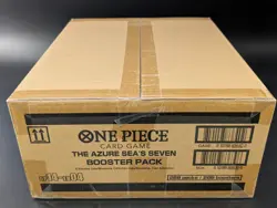 One Piece OP14-EB04 The Azure Sea's Seven English 12 Booster Box Case Sealed - Image 2