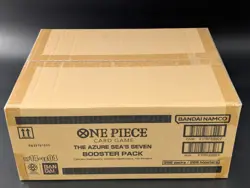 One Piece OP14-EB04 The Azure Sea's Seven English 12 Booster Box Case Sealed - Image 3