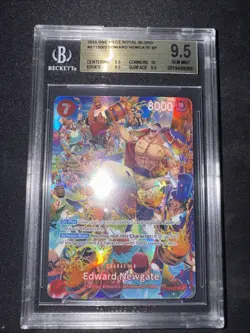 One Piece Edward.Newgate (SP) ST15-002 Royal Blood Foil OP10 BGS 9.5 - Image 1