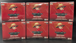 Lot (6) One Piece OP-13 Carrying On His Will Booster Boxes Sealed English - Image 1