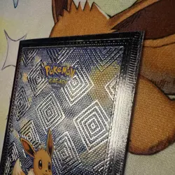 Eevee #133 Silver Box Hit Holo Safari NONTCG Pokemon Cards Textured - Image 4