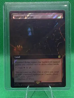 Haunted Ridge (Surge Foil) - Universes Beyond: Doctor Who (WHO) MTG Card - Image 1