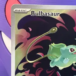 Bulbasaur 133/132 Stamped Mega Evolution Promo Pokemon Card - Image 2