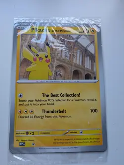 Pikachu At The Museum Jumbo Pokemon Card Natural History Museum. - Image 1