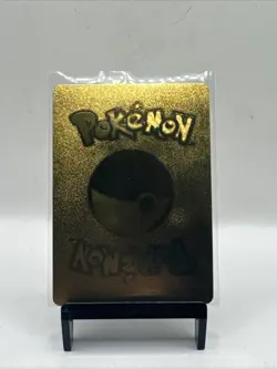 Gold Foil Custom Display Mewtwo And Mew Gx 270hp NM Fan Art Miraculous Duo Card - Image 2