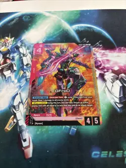 Gundam Card Game- GFreD - Steel Requiem (GD03-035) Legend Rare - Image 1