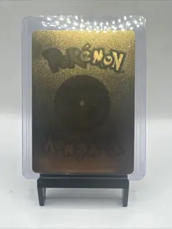 Gold Foil Charizard Vmax Display Custom Card 586HP Near Mint Free Shipping - Image 2