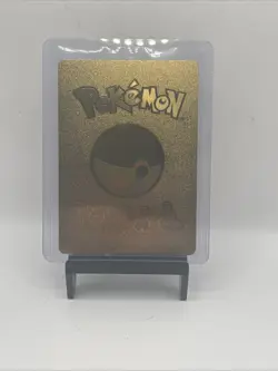 Gold Foil Frog Flower Custom Display Card 147820HP Near Mint Free Shipping - Image 2
