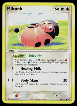 Pokemon Card - Miltank Unseen Forces 42/115 Uncommon - Image 1