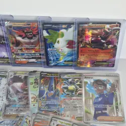 Lot of 30 Full Art Assorted Pokemon Trading Cards TCG Different Sets Inserts SP - Image 3