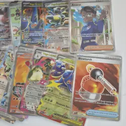 Lot of 30 Full Art Assorted Pokemon Trading Cards TCG Different Sets Inserts SP - Image 4