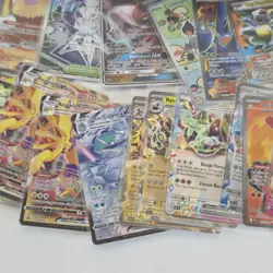 Lot of 30 Full Art Assorted Pokemon Trading Cards TCG Different Sets Inserts SP - Image 5