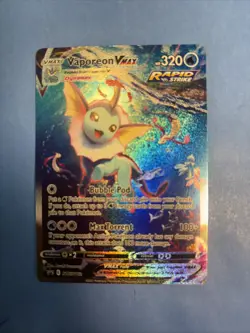 Vaporeon VMAX SWSH182 SWSH: Sword & Shield Promo Cards Holo - Image 1