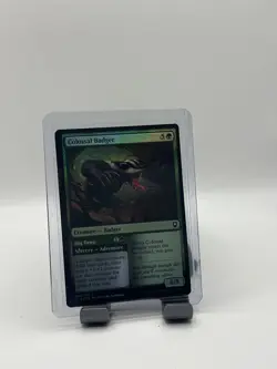 MTG, Colossal Badger FOIL $3 ORDER MIN 223 NM Battle for Baldur's Gate Foil - Image 1