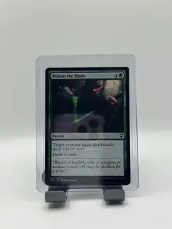 MTG, Poison the Blade $3 ORDER MIN 248 Battle for Baldur's Gate Regular - Image 1