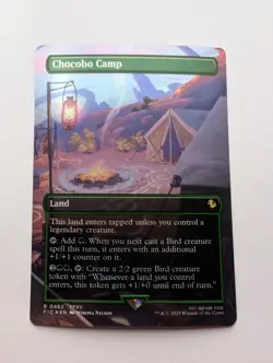 Chocobo Camp - UB Final Fantasy FIC - Borderless Foil - (0462) - NM - Image 1