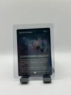 MTG, Raised by Giants $3 ORDER MIN (Foil Etched) 520 Battle for Baldur's Gate - Image 1