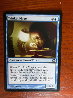 MTG Trinket Mage SINGLE USED Lightly Played CONDITION SEE PHOTOS - Image 1