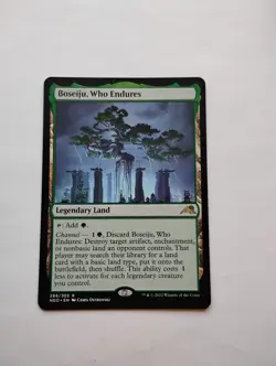 Magic: The Gathering Boseiju, Who Endures Boseiju, Who Endures Rare Regular - Image 1