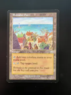Mercadian Masques Rishadan Port MTG - 43db - See picts for condition - Image 1