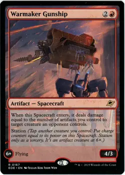 Warmaker Gunship - 0167 - Edge of Eternities - MTG - NM/M - Image 1