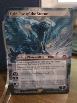 Ugin, Eye of the Storms (Borderless) Tarkir: Dragonstorm Regular - Image 1