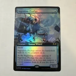 Ingenious Prodigy (Extended Art) Wilds of Eldraine Foil - Image 1