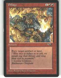 Pillage - Alliances - MTG - Uncommon - #113 - NM - Image 1