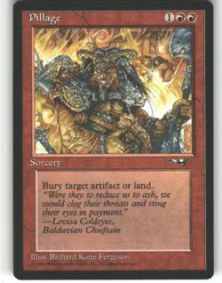 Pillage - Alliances - MTG - Uncommon - #113 - NM - Image 1