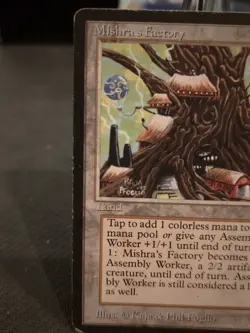 Mishra's Factory (Spring) MTG Antiquities Regular Magic The Gathering MP - Image 4