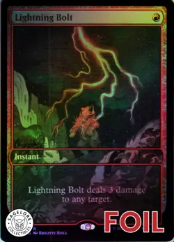 MTG Lightning Bolt (84) | NM Foil | Secret Lair Mountain, Go {SLD} - Image 1