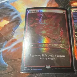 MTG Lightning Bolt (85 and 86) NM Foil | Secret Lair series - Image 2