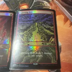 MTG Lightning Bolt (85 and 86) NM Foil | Secret Lair series - Image 3