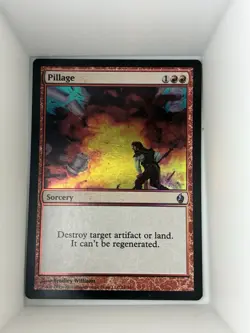 Pillage x1 FOIL MTG Magic the Gathering. M6 - Image 1