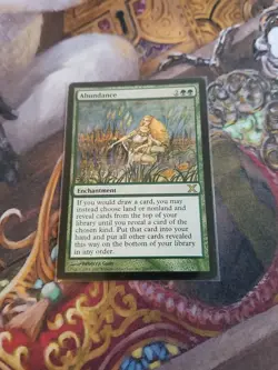 Abundance MTG 10th Edition - Played - - Image 1