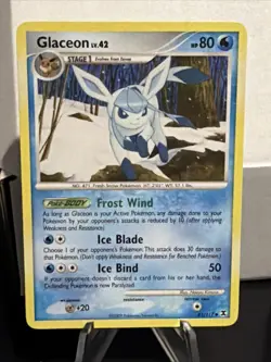 Glaceon - 41/111 - Rising Rivals Set - Pokemon TCG Card LP - Image 1