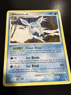 Glaceon - 41/111 - Rising Rivals Set - Pokemon TCG Card LP - Image 3
