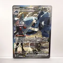 Steven's Metagross EX 289/217 SIR Illustration Pokemon Ascended Heroes Near Mint - Image 1