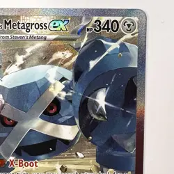 Steven's Metagross EX 289/217 SIR Illustration Pokemon Ascended Heroes Near Mint - Image 3