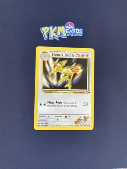 Pokemon TCG Blaine's Dodrio Gym Challenge 32/132 Regular LP. - Image 1
