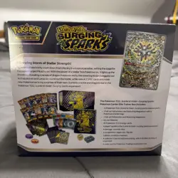 Pokemon Surging Sparks ETB Pokemon Center Exclusive Edition New Factory Sealed - Image 2