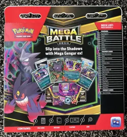 NEW SEALED 2025 Pokemon Mega Evolution Battle Deck Box GENGAR EX HAUNTER 027 - Image 2