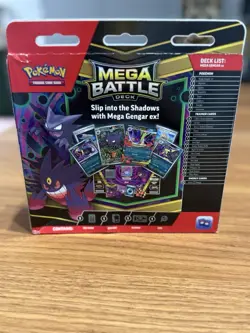 Pokemon TCG Mega Battle Deck (Mega Gengar ex) Factory Sealed New. In Hand - Image 2