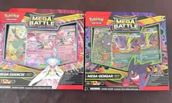 Pokemon TCG Mega Battle Deck Mega Gengar Ex & Mega Diancie Ex Sealed - Image 1